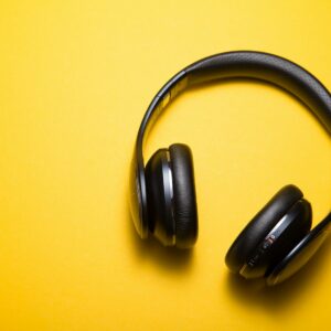 Illustrative preview for Wireless over-ear headphones